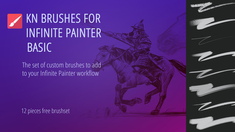 KN Brushes (for Infinite Painter) BASIC
