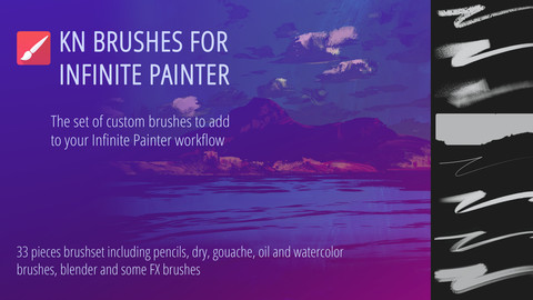 KN Brushes for Infinite Painter