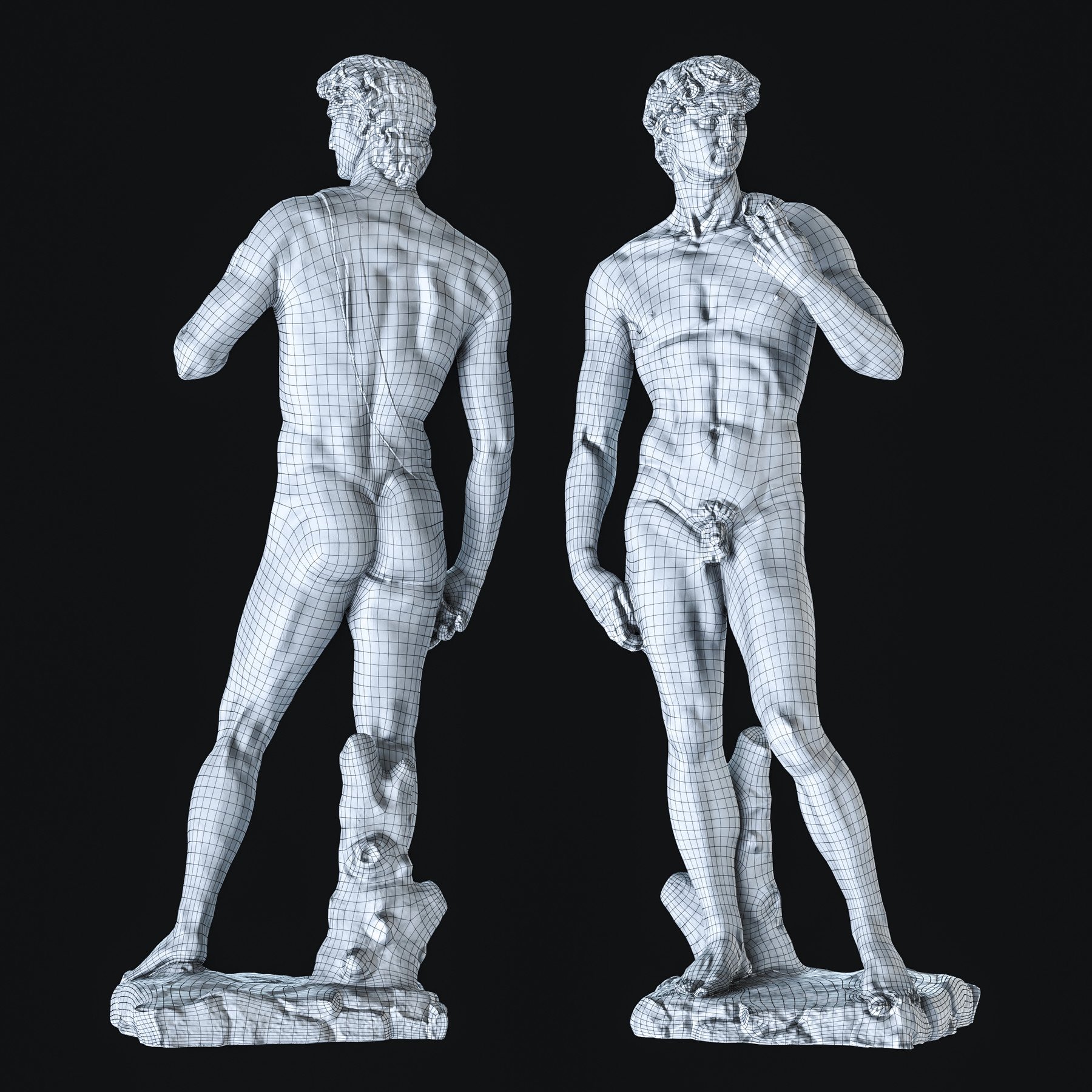 ArtStation - David / Sculpture / 3D model | Resources
