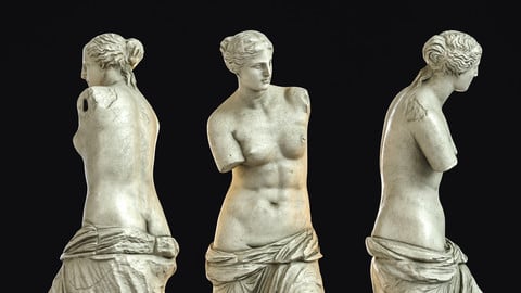 Venus de Milo / Sculpture / 3D model