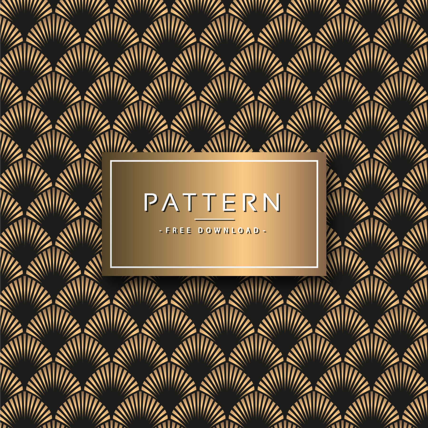 ArtStation Art Deco Seamless Pattern Design Vector Free Download
