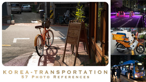 KOREA - TRANSPORTATION - 57 photo references