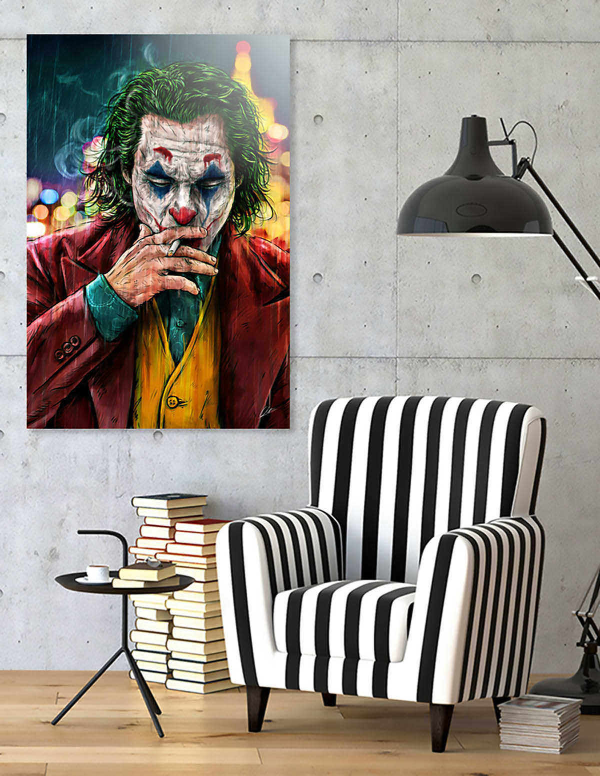 Artstation Smoking Joker Pt 01 Artworks