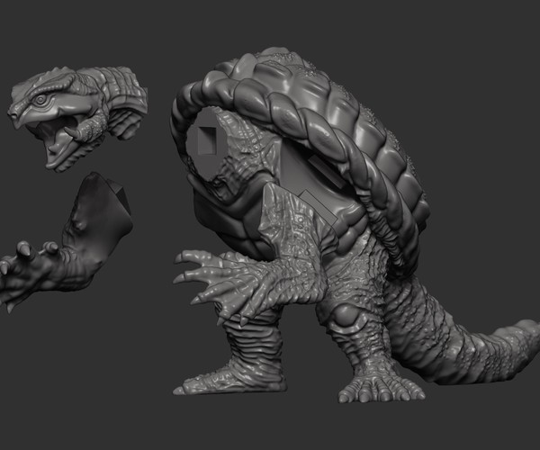 ArtStation - 3D printing Gamera concept | Resources