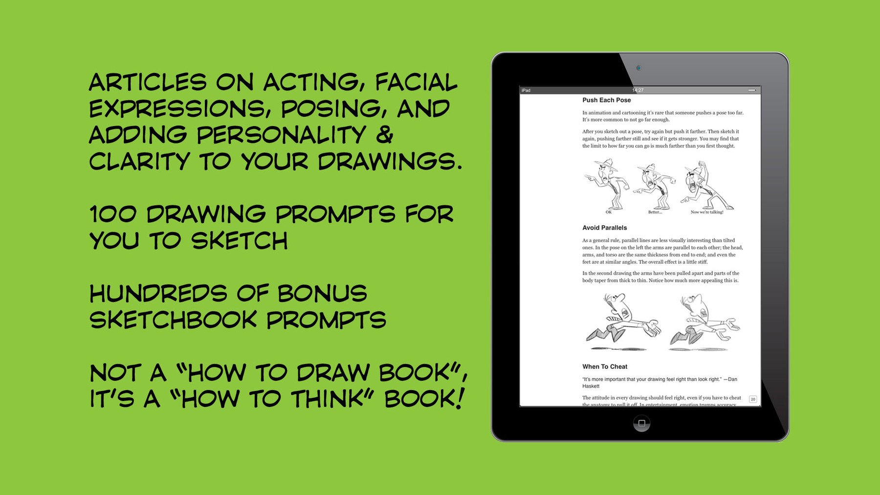 Cedric Hohnstadt - Pose Drawing Sparkbook (Basic PDF)