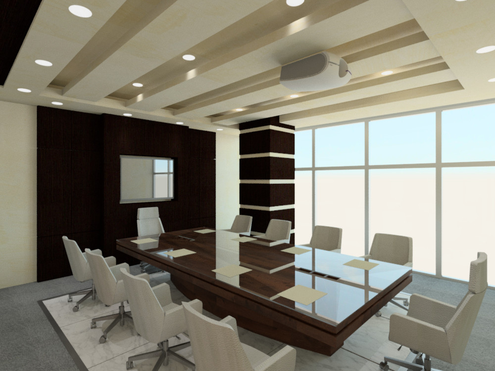 ArtStation Revit Office interior design 3D model Resources