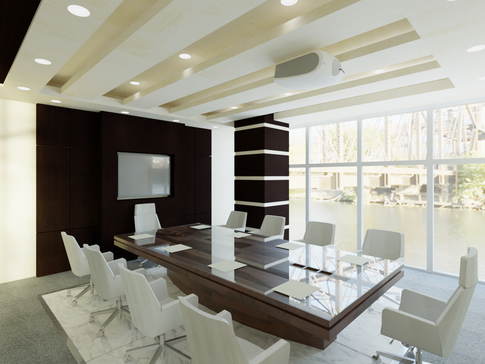 ArtStation Revit Office interior design 3D model Resources