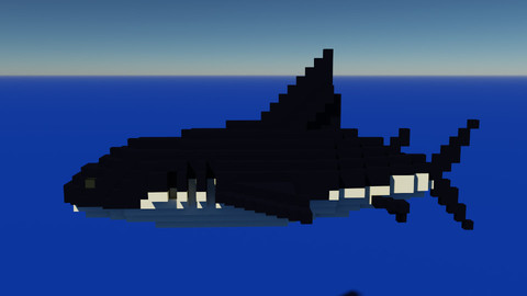 Voxel Shark