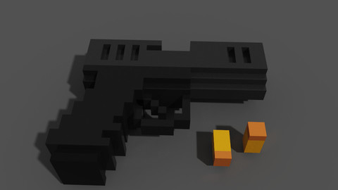 Voxel Gun Glock