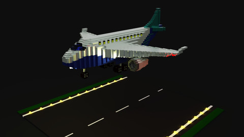 Voxel Airplane