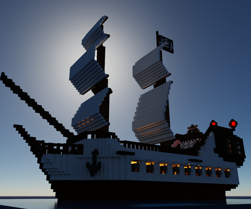 ArtStation - Voxel Pirate Ship | Game Assets