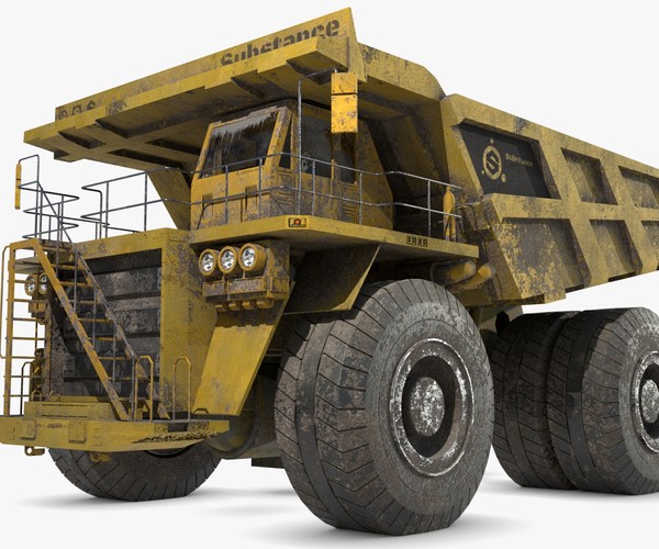 ArtStation - Generic Dump Truck | Game Assets