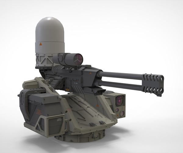 ArtStation - turret 4 | Resources