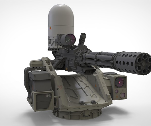 ArtStation - turret 4 | Resources