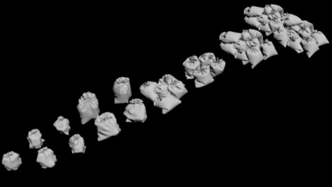 garbage bags collection