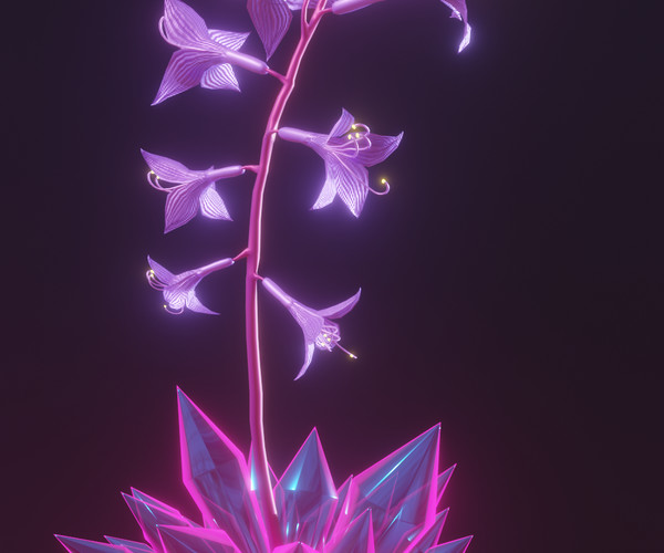 ArtStation - Magical flower | Resources