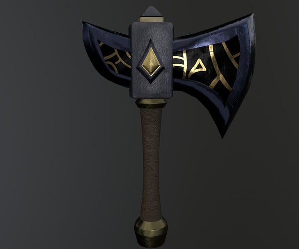 ArtStation - Dwarven Axe | Resources