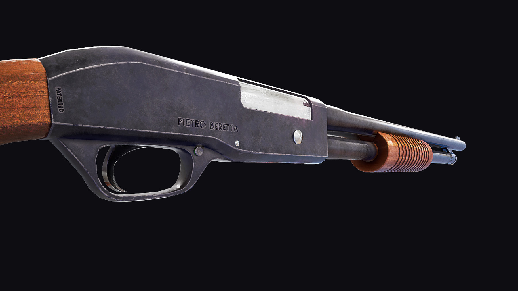 ArtStation Beretta RS202 Game Assets