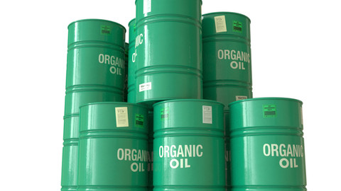 Barrel Painted GReen PBR