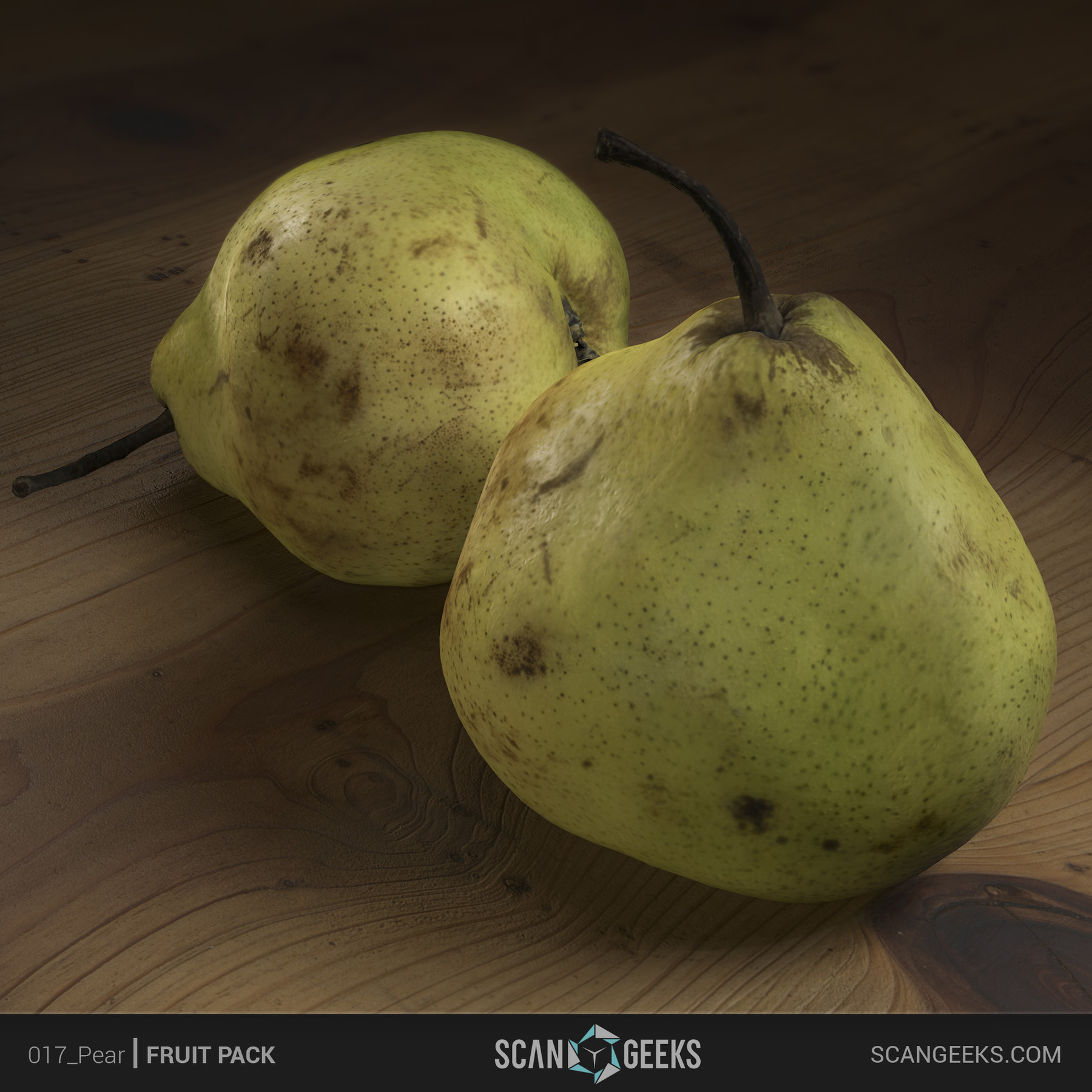 Scan Geeks - Pear - Photogrammetry Asset 3D PhotoScan