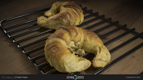 Pastry 01 - Photogrammetry Asset 3D PhotoScan