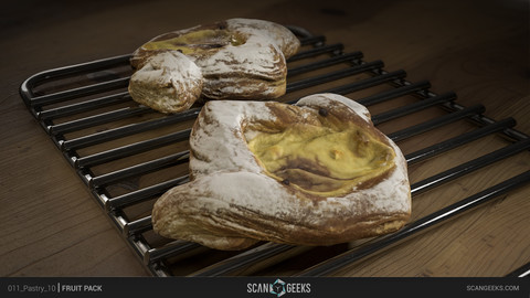 Pastry 10 - Photogrammetry Asset 3D PhotoScan