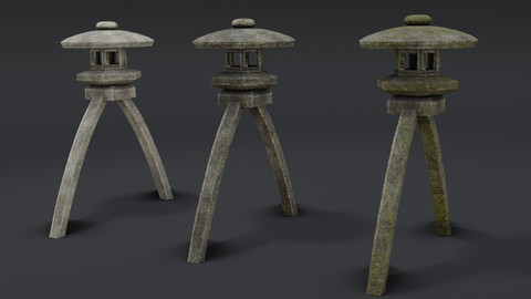 Japanese Stone Lantern 2