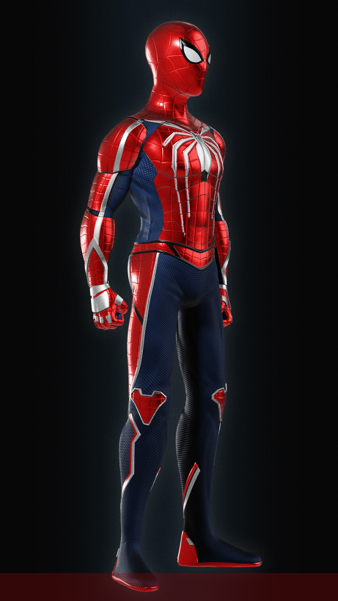 ArtStation Spiderman Custom Suit design 3D character asset Resources