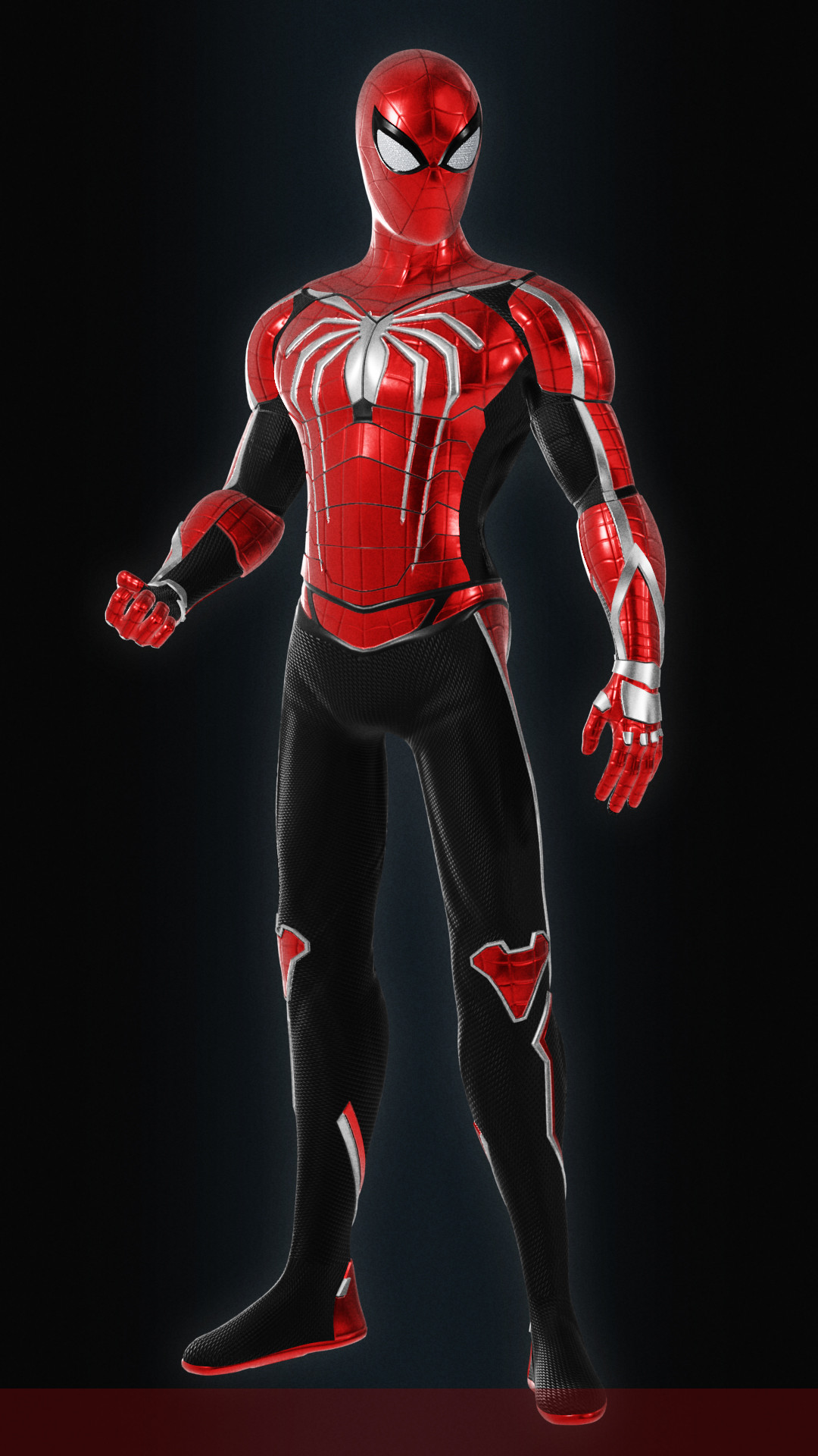 ArtStation - Spiderman Custom Suit design - 3D character asset | Resources