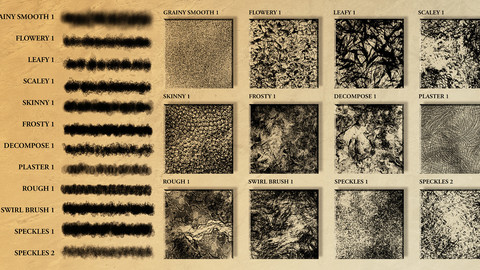 SHIDOOK Brush Pack 1 (Photoshop CS6+)