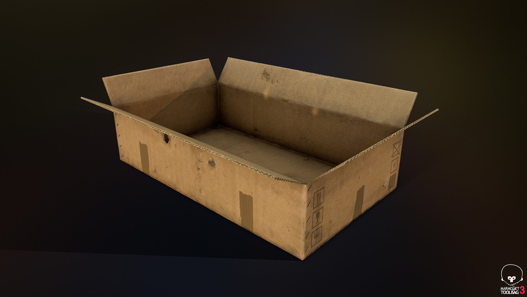 ArtStation - Cardboard Box | Game Assets