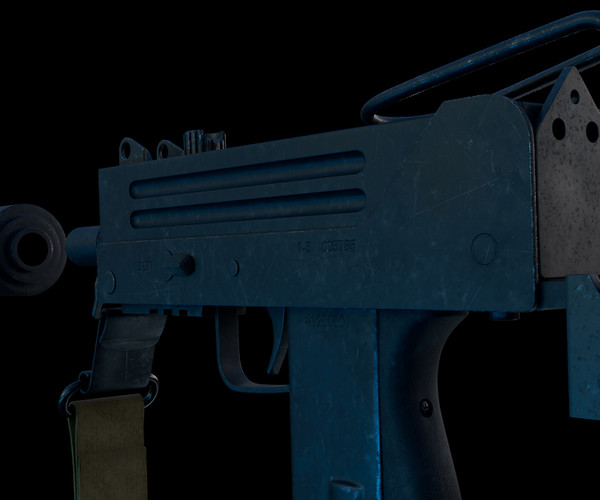 ArtStation - INGRAM M10 SMG | 3D Model | Resources