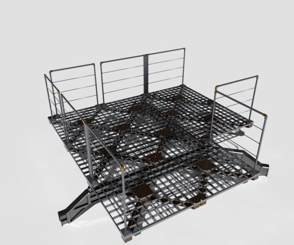 ArtStation - Modular Sci Fi Floor | Game Assets