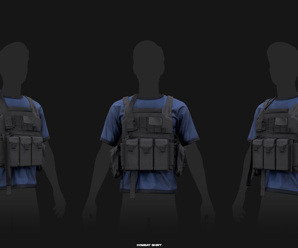 ArtStation - Marvelous Designer Tactical Vest