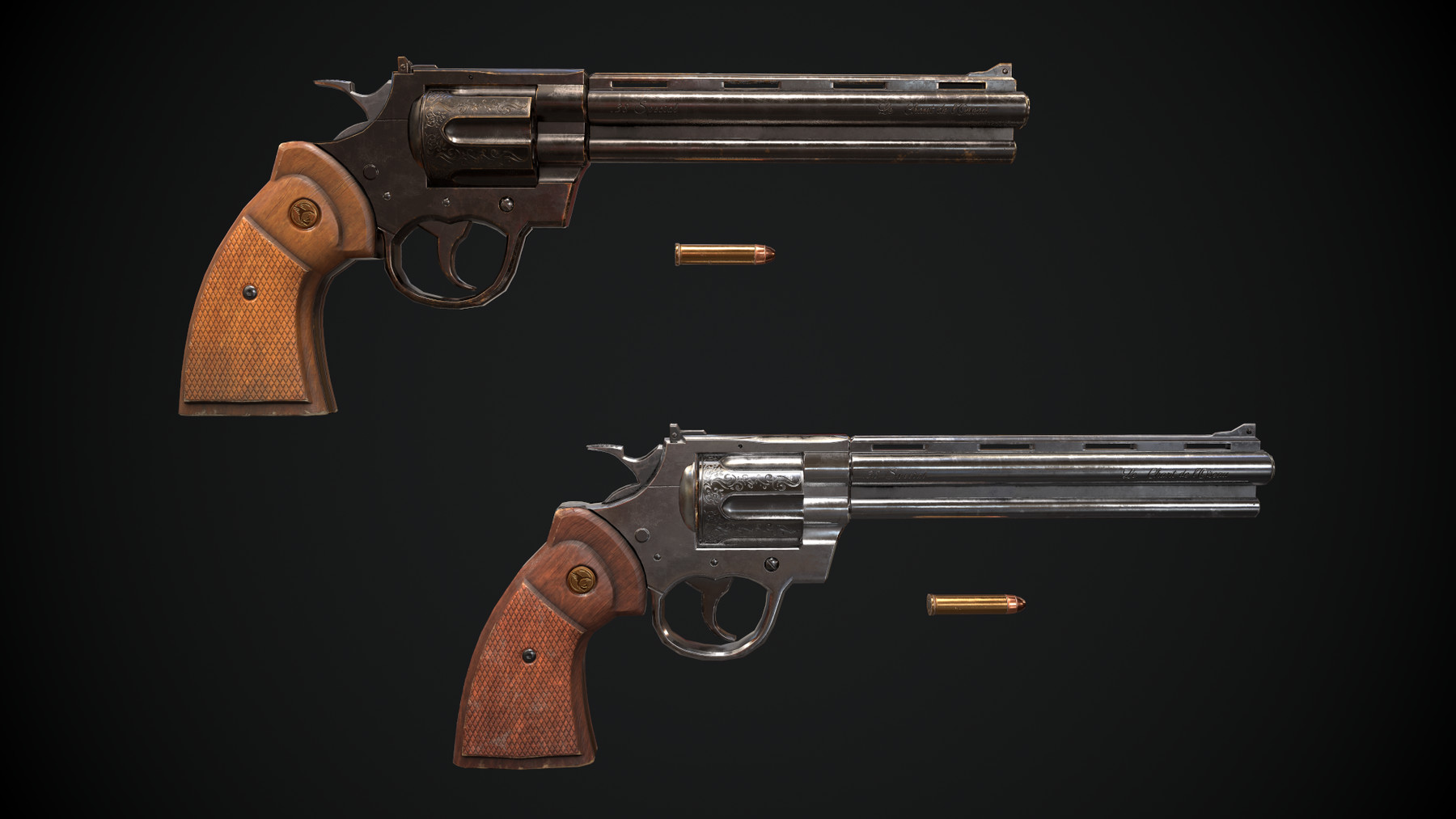 ArtStation - Revolver | Game Assets