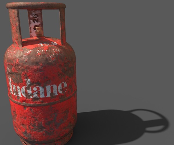 ArtStation Gas Cylinder Game Assets