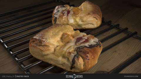 Pastry 07 - Photogrammetry Asset 3D PhotoScan