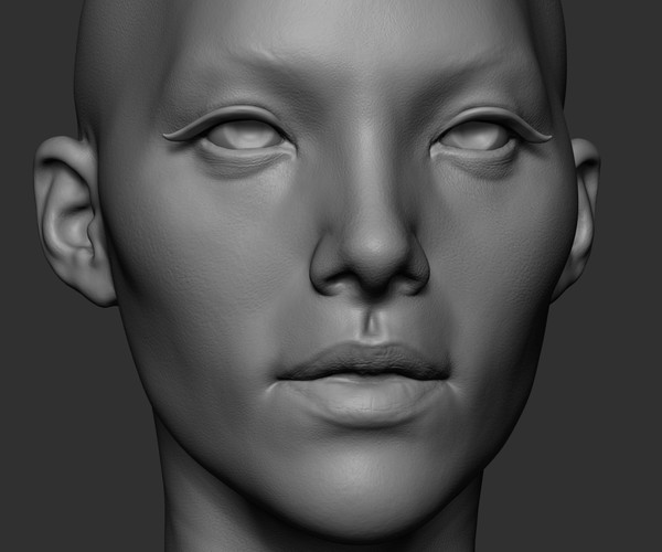 ArtStation - Male Female Head Collection | Resources