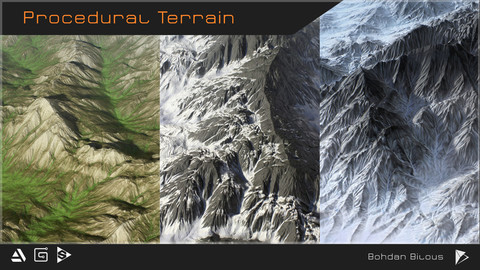 Procedural terrain generator - SBSAR