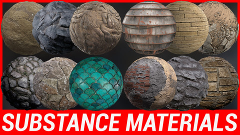 Substance Material Pack x 12 SBS 2K