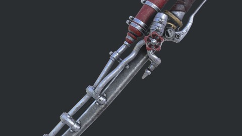 Fantasy sword 20 3d model