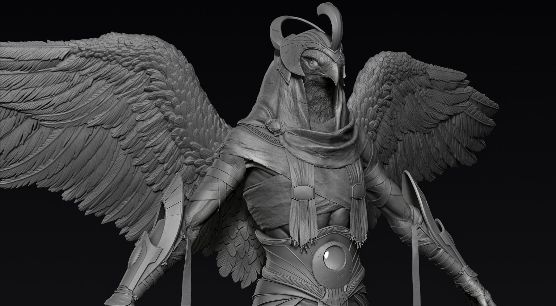 Horus 3 d model