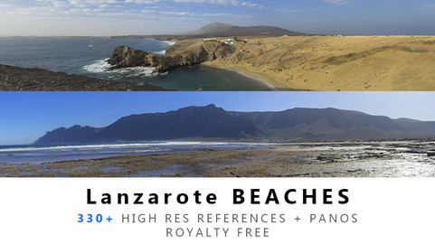 Lanzarote BEACHES Texture PACK