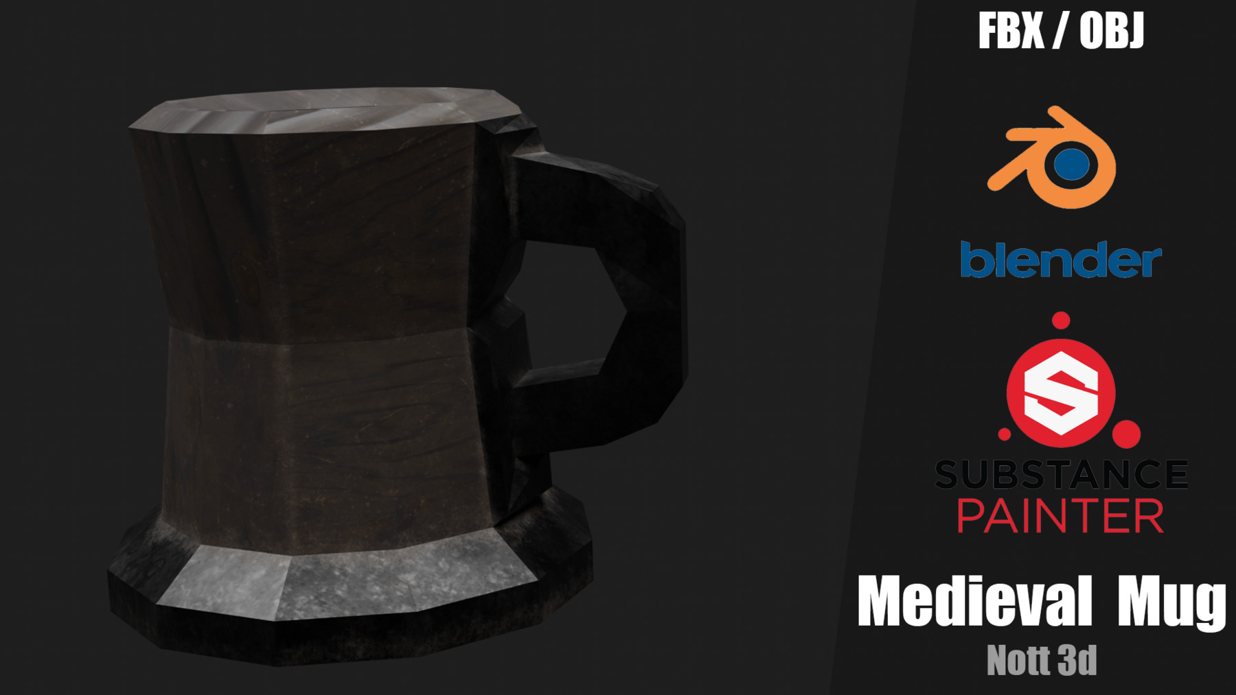 ArtStation - Blender mug