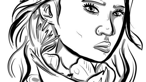 Glacial phoenix colouring page set #1