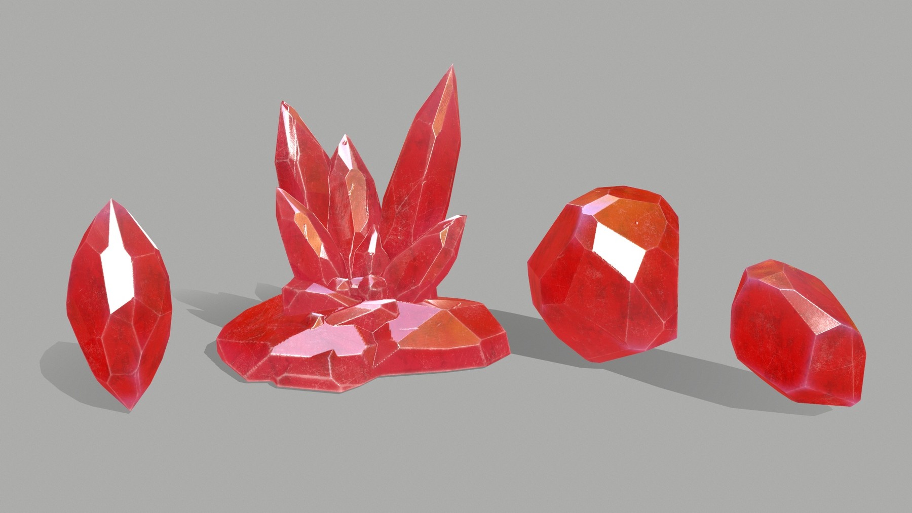 ArtStation - Crystal Set | Game Assets