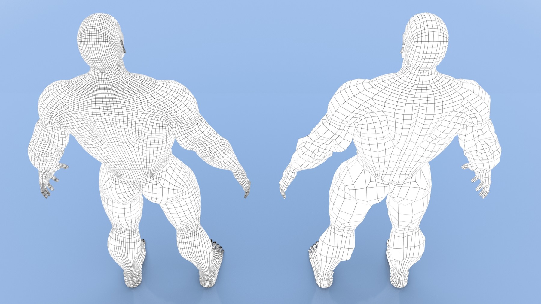 Female Custom Base Mesh 3d Model