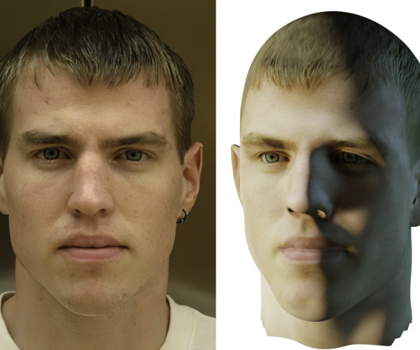 ArtStation - Create Faces from Photos easily in Blender 2.8 | Tutorials