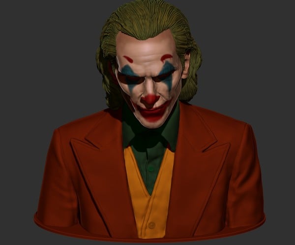 ArtStation - Joker - Joaquin Phoenix v2 3d print model | Resources