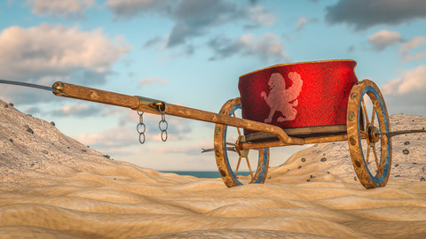 Persian Scythed War Chariot